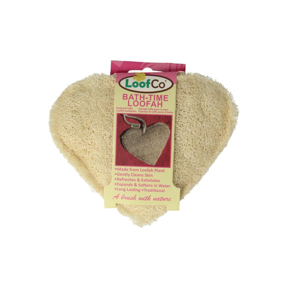Douche en bad spons hartje bio
