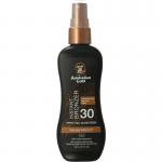 Spray gel met bronzer SPF30