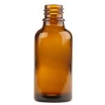 Flesje glas 30ml amber
