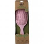 Go green paddle detangler pink