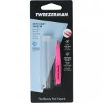 Mini slant tweezer neon pink