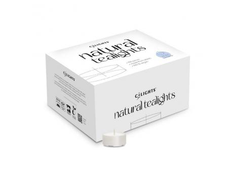 Natuurlijke theelichtjes 6 branduren