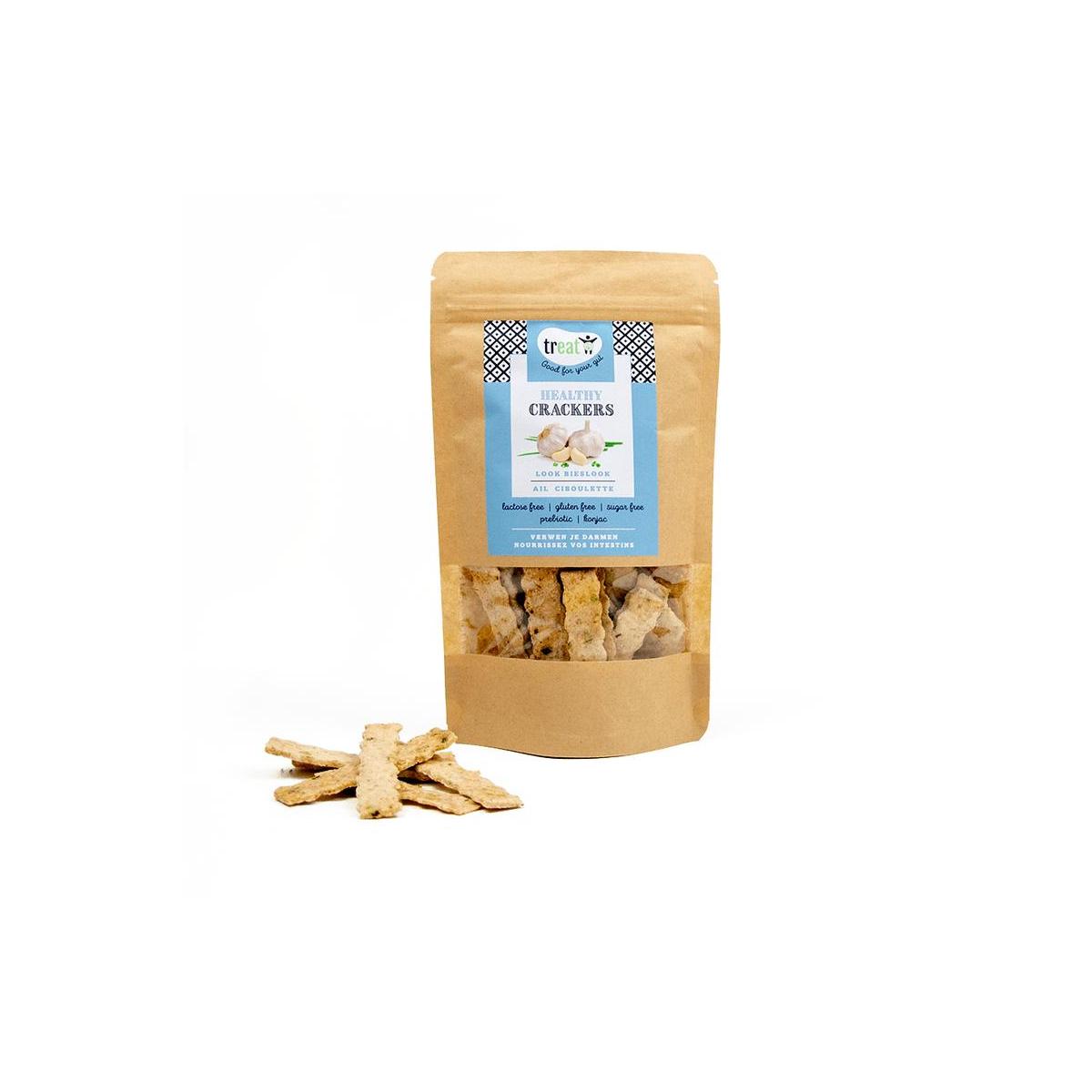 Crackers look bieslook glutenvrij