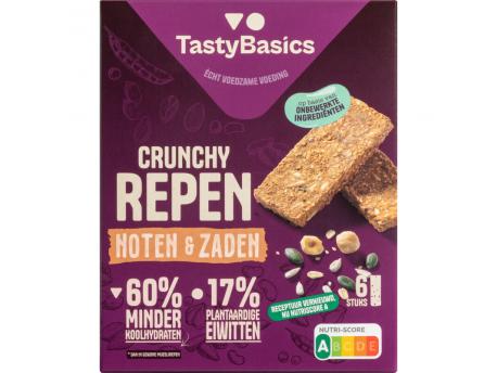Crunchy less carb repen noten & zaden