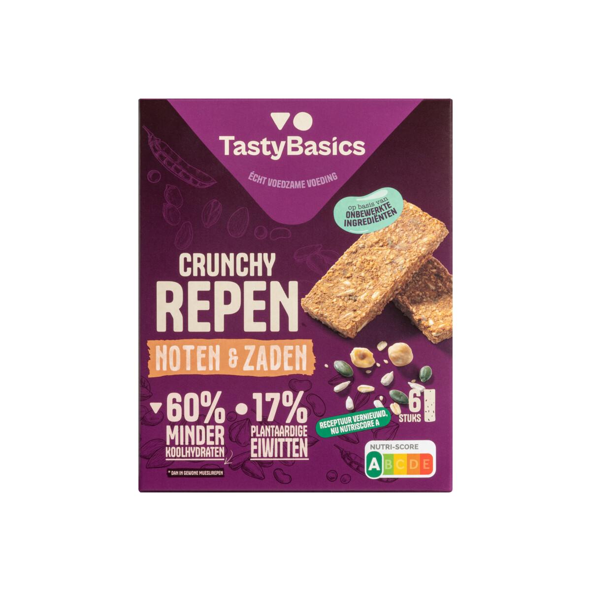 Crunchy less carb repen noten & zaden