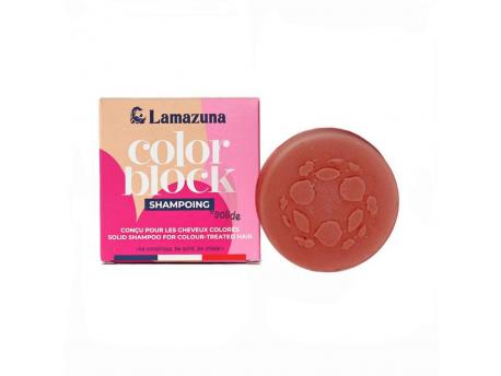 Shampoo bar color-treated hair color block
