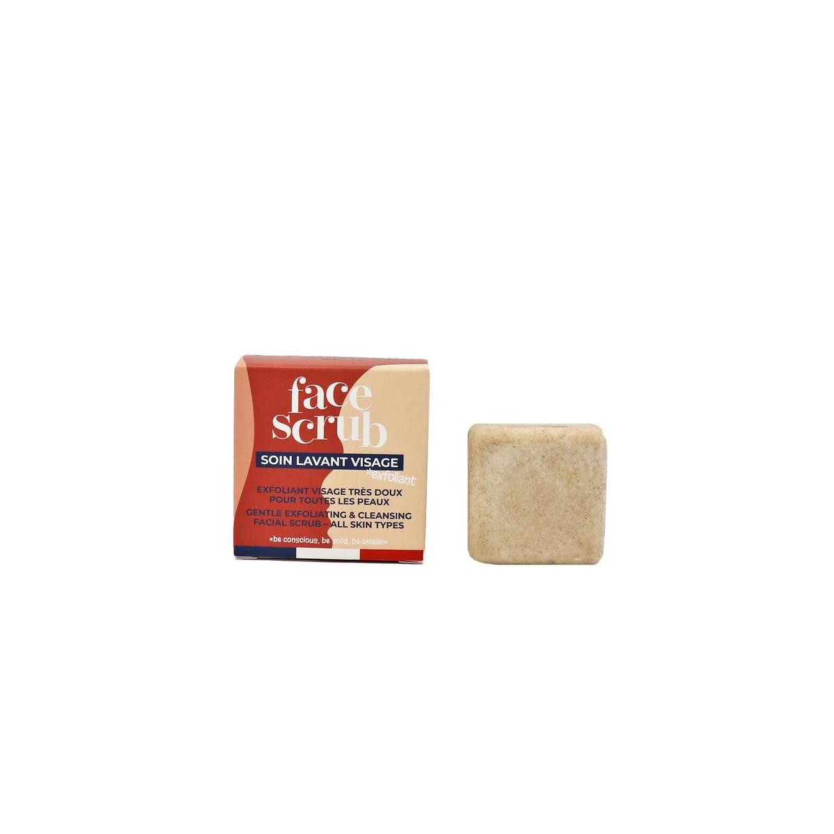 Cleansing face scrub bar all skin types