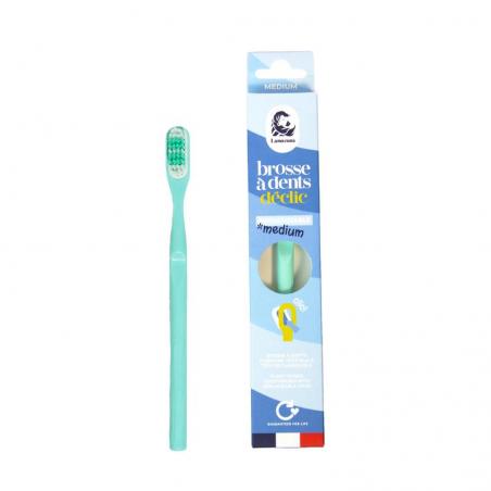 Toothbrush medium water green