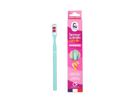 Toothbrush extra soft water green