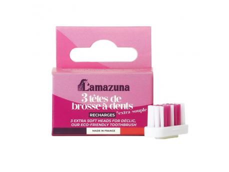 Set of 3 toothbrush heads XS