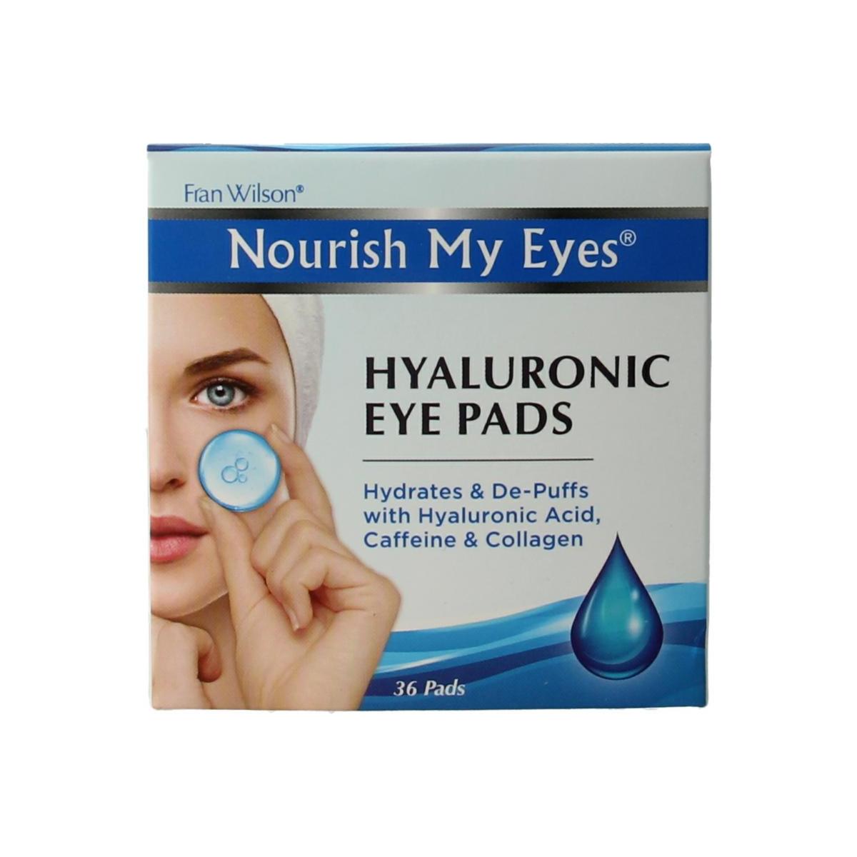 Nourish my eyes eyepads hyaluron