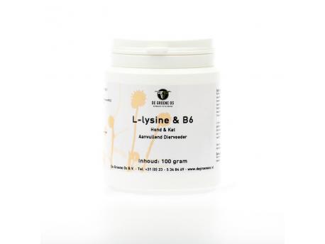 L-Lysine en Vitamine B6 hond/kat