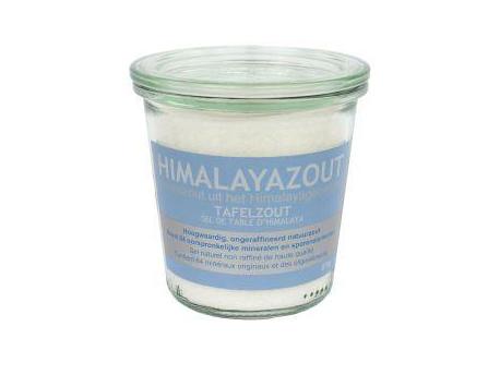 Himalayazout tafelzout wit fijn glas