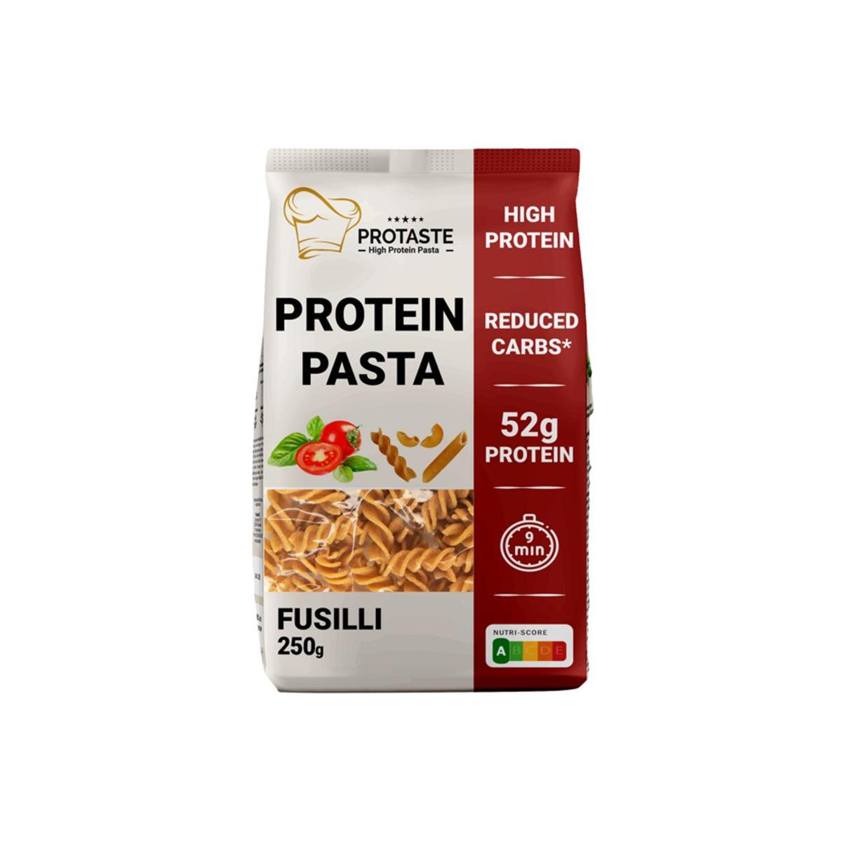 Protein pasta fusilli
