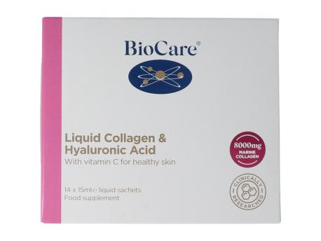 Collageen & hyaluron vloeibaar 14 x 15ml