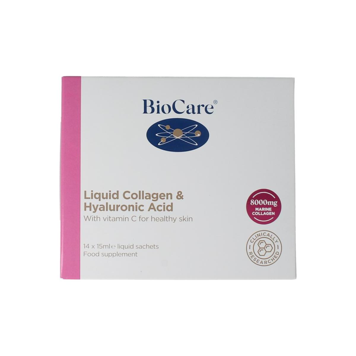 Collageen & hyaluron vloeibaar 14 x 15ml