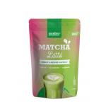 hot drinks matcha latte bio