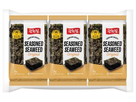Zeewier snack original 3x5 gram