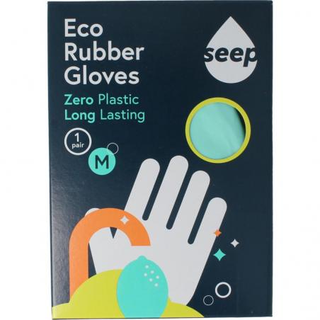 Handschoen fairtrade rubber composteerbaar mt M