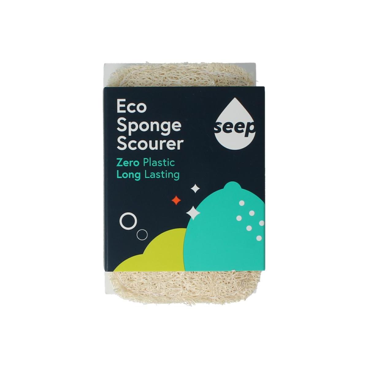Spons met luffa schuurspons composteerbaar