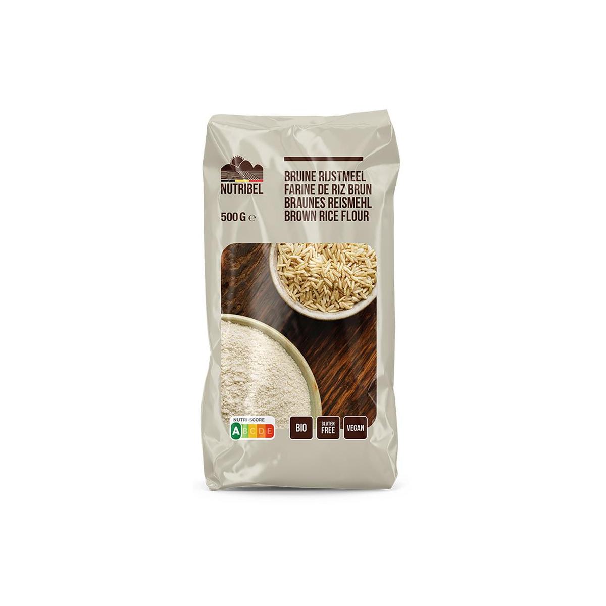 Bruine rijstmeel glutenvrij bio