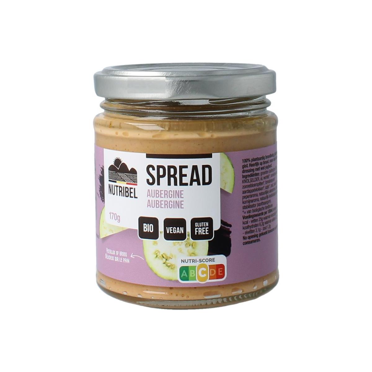 Aubergine spread glutenvrij bio