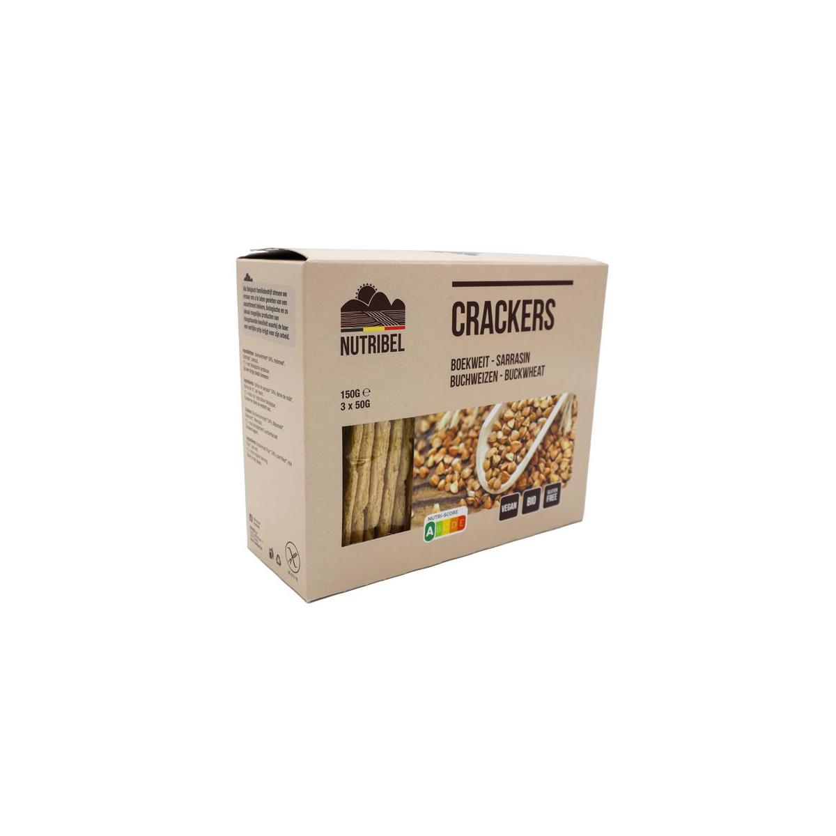 Crackers boekweit bio