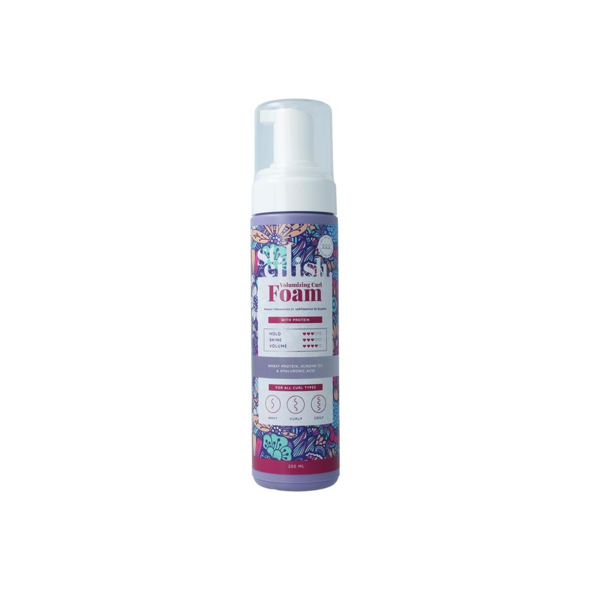 Curl foam volumizing