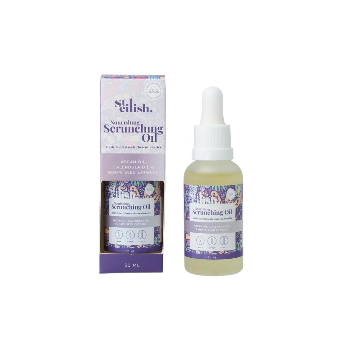 Nourishing scrunching oil