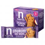 Crunchy oat bars raisin apple