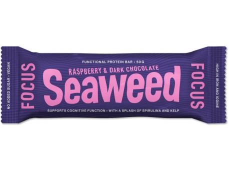 Seaweed proteinbar focus raspberry