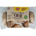 trio afbakbroodjes glutenvrij