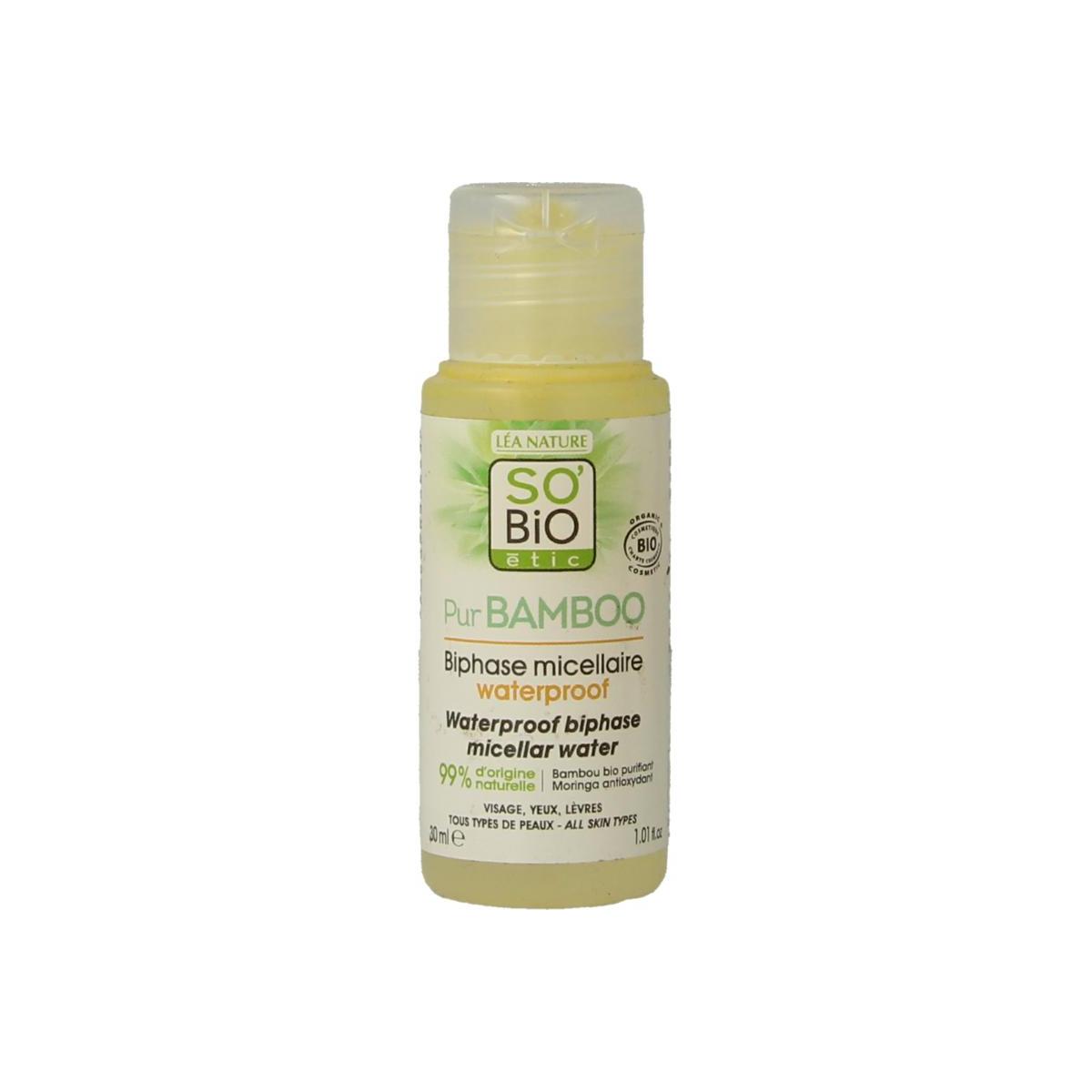 Mini bamboo micellar water