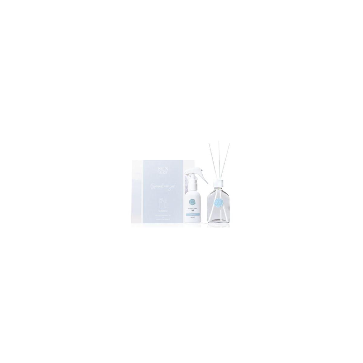 Cadeauset sunrise homefragrance & carspray