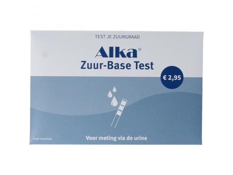 Verzuringstest ph strips
