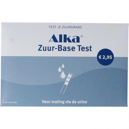 Verzuringstest ph strips
