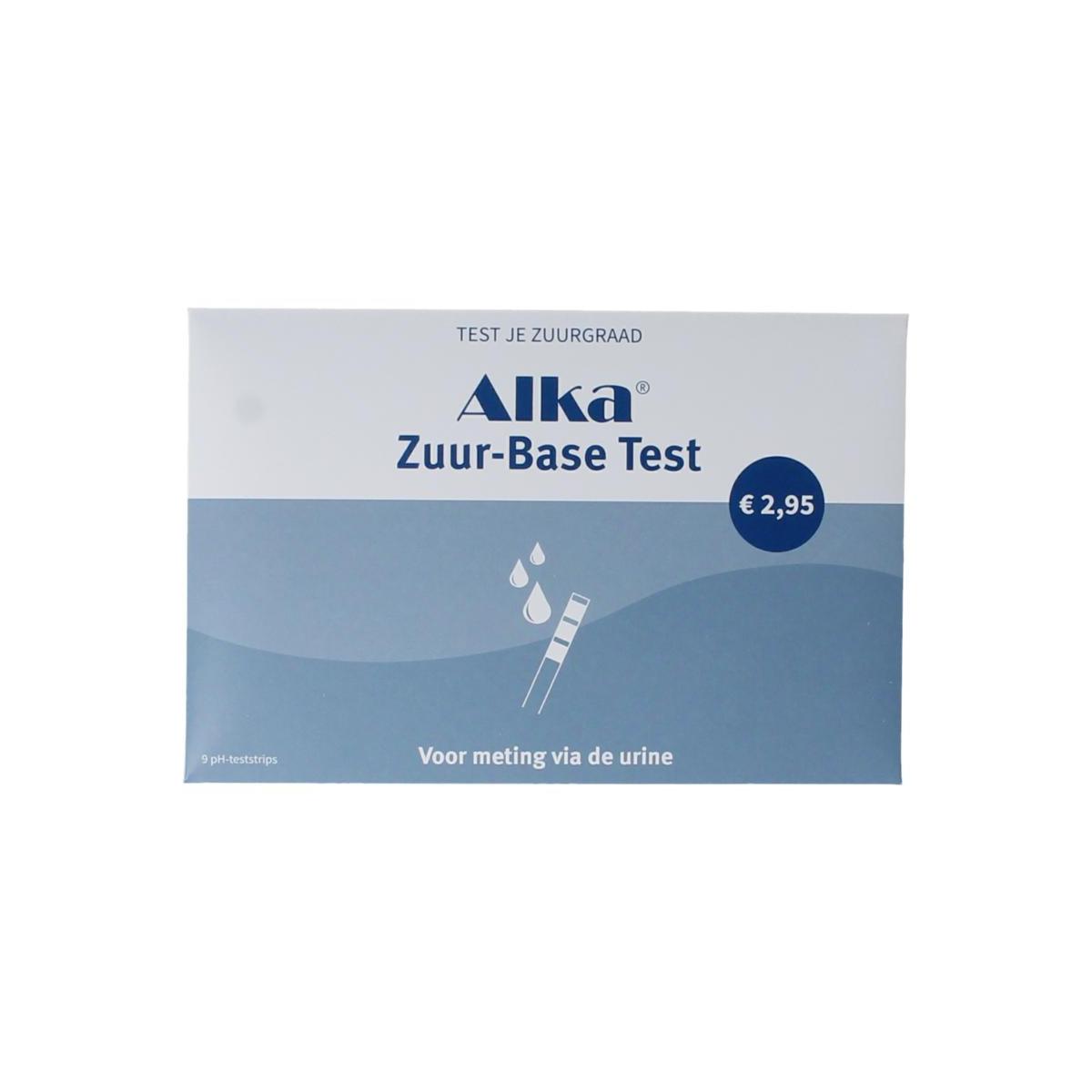 Verzuringstest ph strips