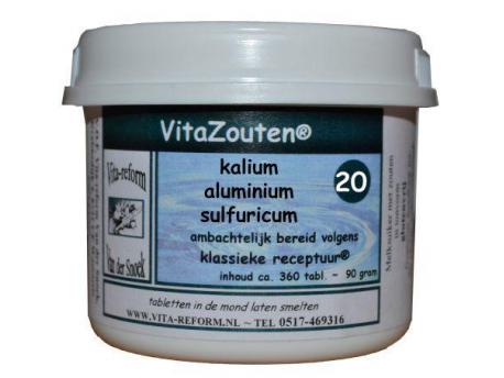 Kalium aluminium sulfuricum VitaZout Nr. 20