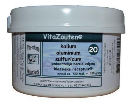 Kalium aluminium sulfuricum VitaZout Nr. 20