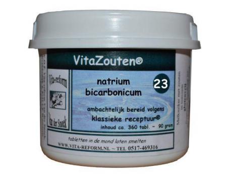 Natrium bicarbonicum VitaZout Nr. 23