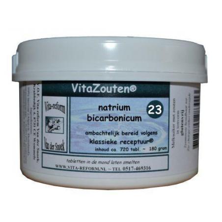 Natrium bicarbonicum VitaZout Nr. 23