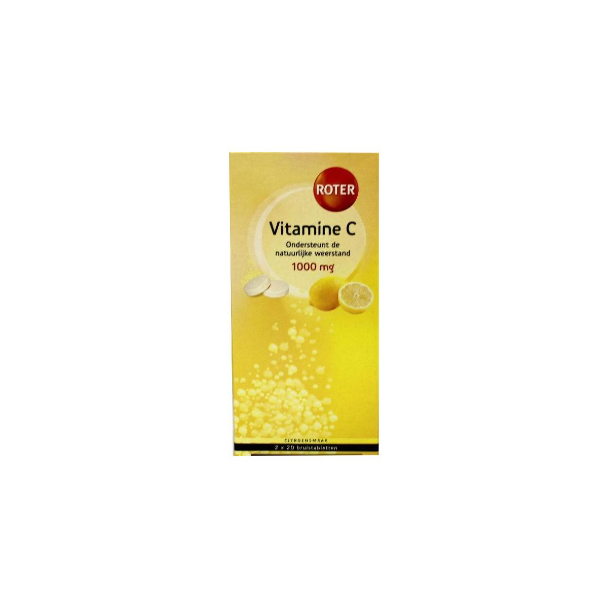 Vitamine C 1000mg citroen duo