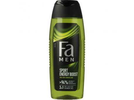 Men douche sport power booster