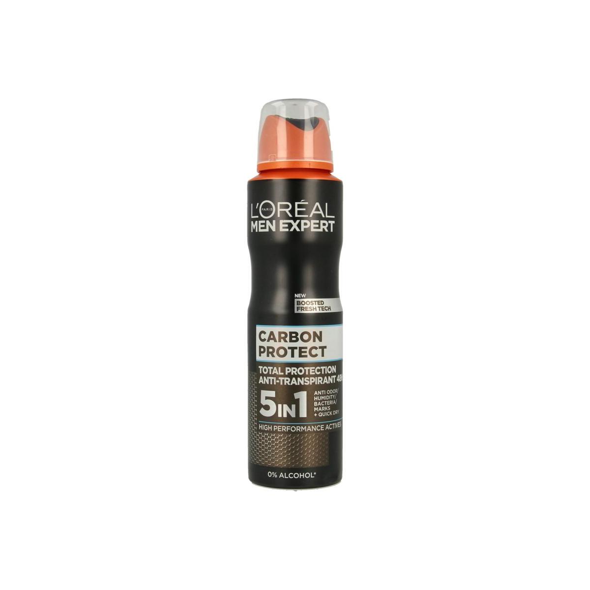 Men expert deo spray carbon protect