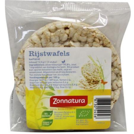 Rijstwafels naturel duo