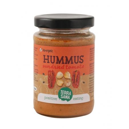 Hummus spread zongedroogde tomaat