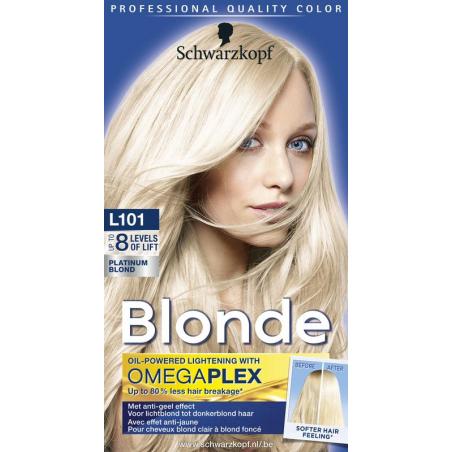 Blonde intensive blond silverblond