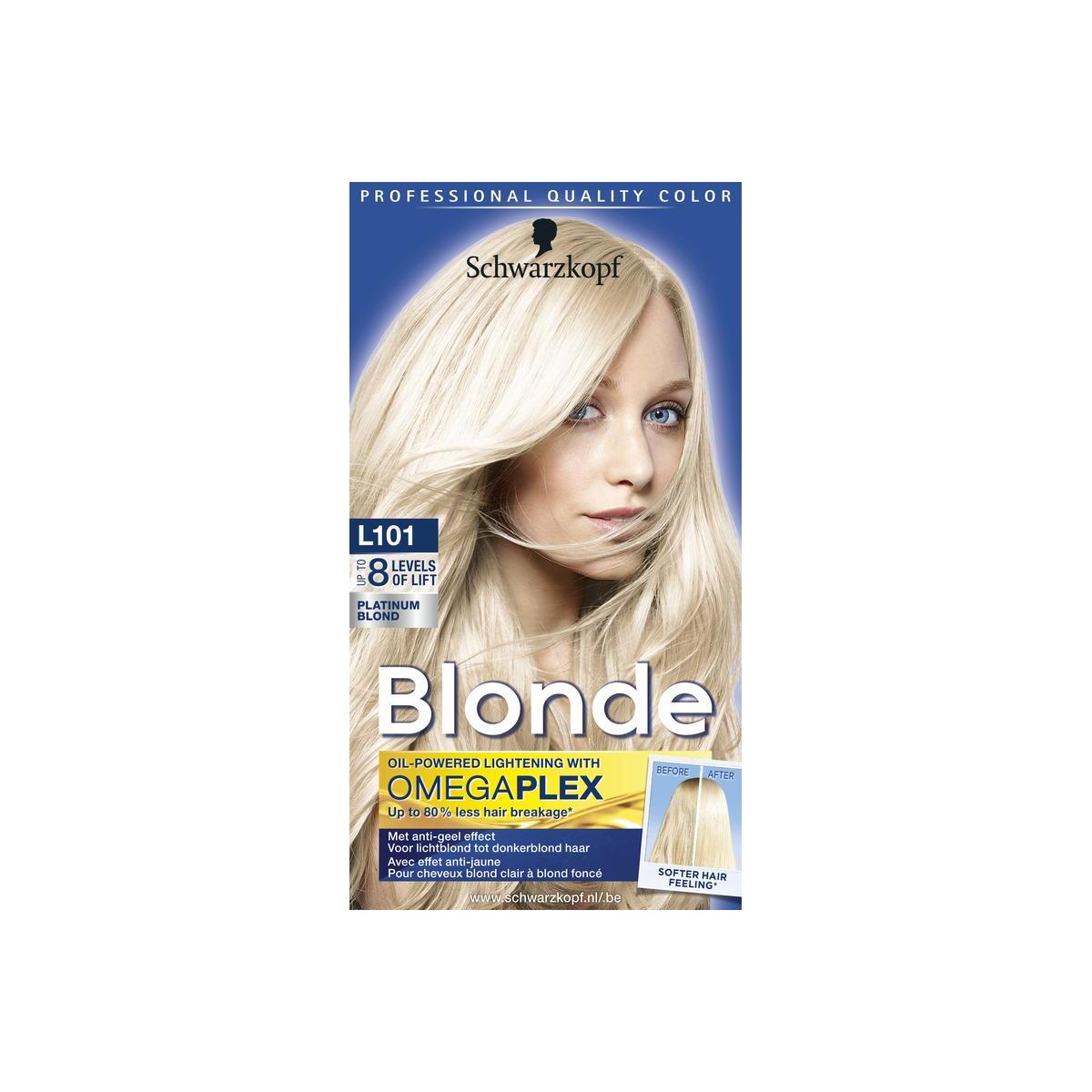 Blonde intensive blond silverblond