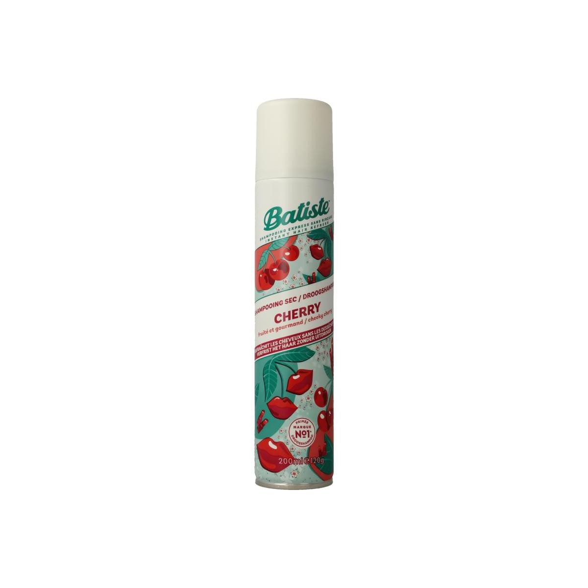 Dry shampoo cherry