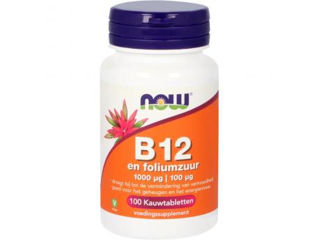 opvolger Hoogte vitaliteit NOW B-12 Chewable 1000 mcg 100kt - Good prices and fast delivery!